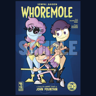 Cover Senpai Gaiden: Whoremole variant